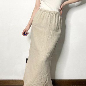 Eileen Fisher Linen Maxi Skirt